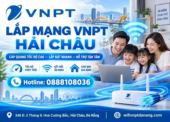 Lắp mạng vnpt Hải Châu