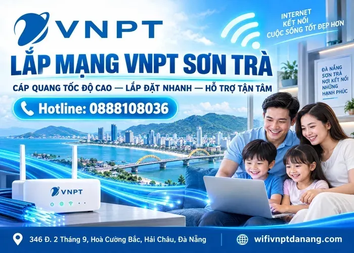 Lắp mạng vnpt Sơn Trà