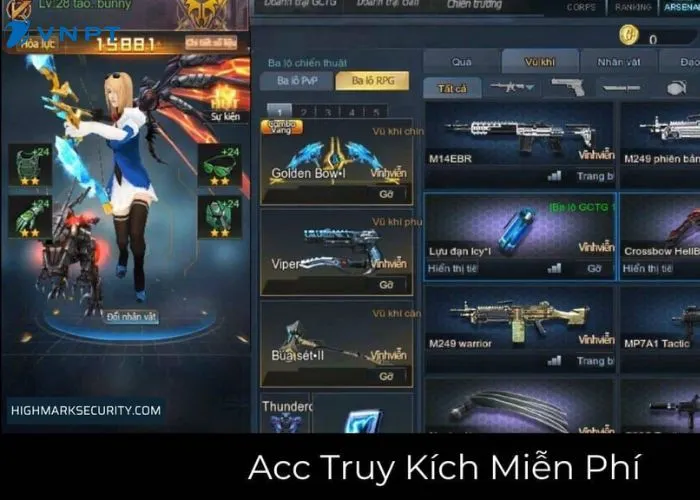 Acc Truy Kích VIP (3) Acc Truy Kích VIP (3)