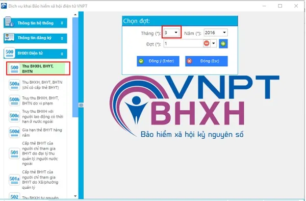phần mềm BHXH