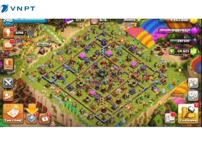 Tặng Acc Clash of Clan miễn phí (5)