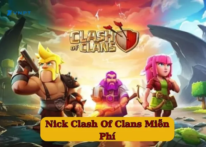 Nick Clash Of Clans Miễn Phí (2)
