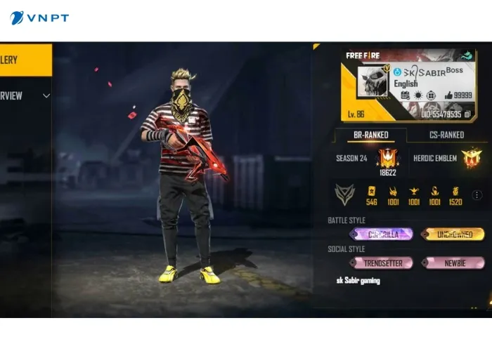 tặng Acc Free Fire Miễn Phí (4)