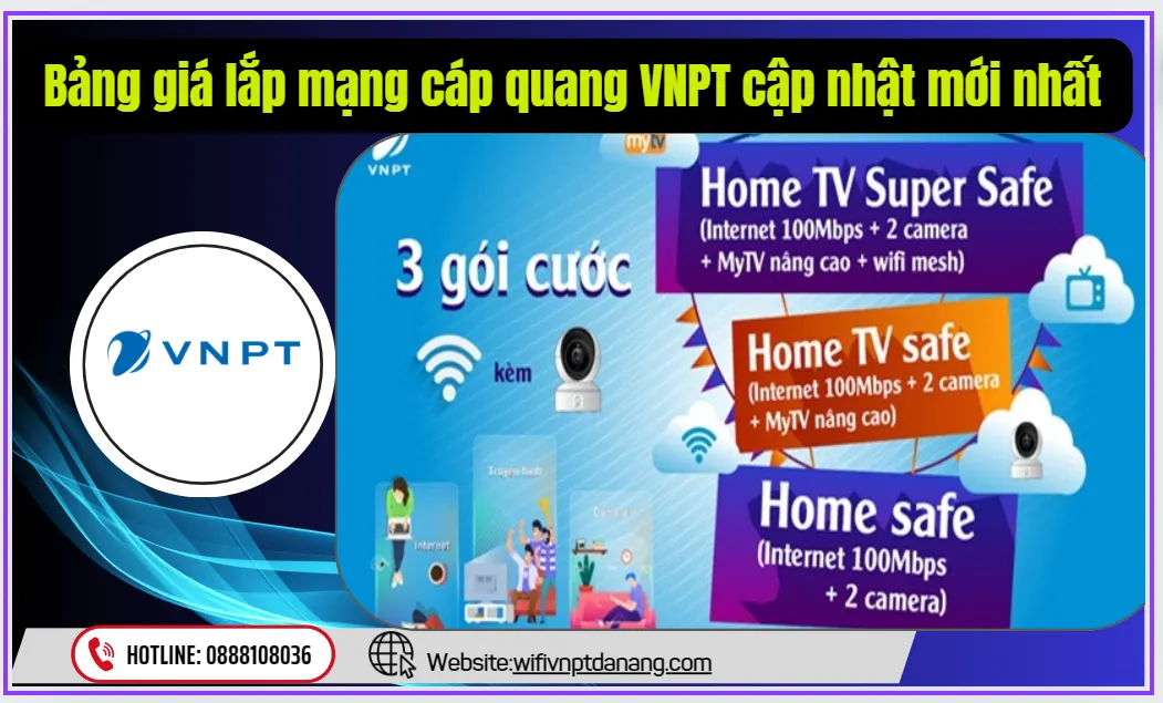 Lắp mạng internet VNPT Hoà Xuân rẻ nhất hiện nay