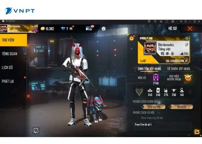 tặng Acc Free Fire Miễn Phí (3)