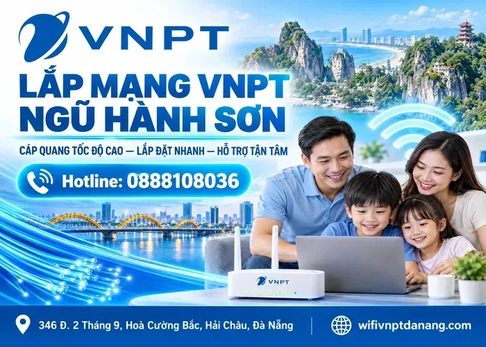 Lắp mạng vnpt Ngũ Hành Sơn