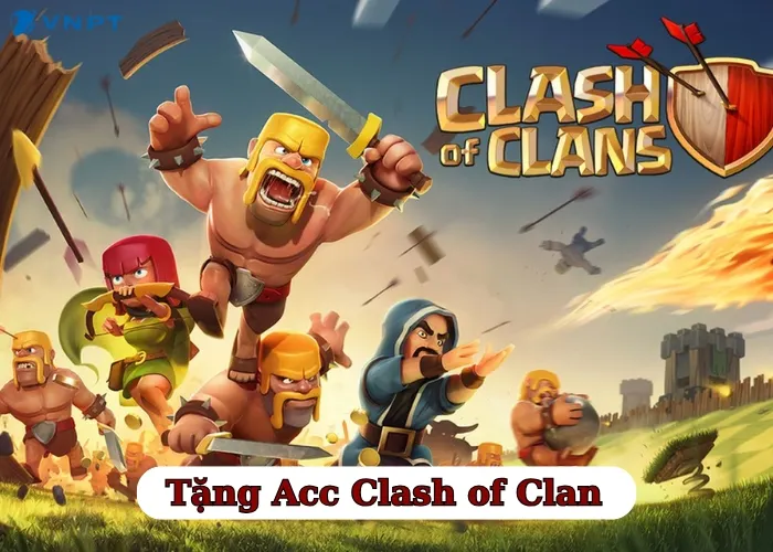 Tặng Acc Clash of Clan miễn phí (2)