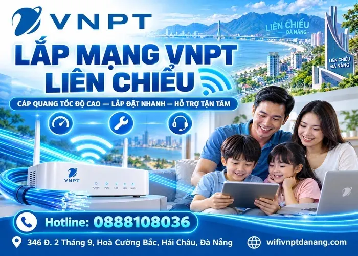 Lắp mạng vnpt Liên Chiểu